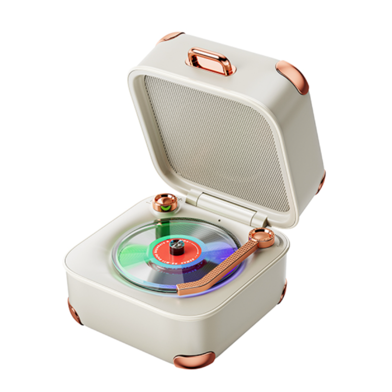 Enceinte Portable Bluetooth 5.4 1200 mAh REMAX Treasure Box RB-M71 - design rétro - son stéréo 360° … — REMAX · Smarty Paris 18e